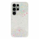For Samsung Galaxy S23 Ultra 5G Dreamy Star Glitter Epoxy TPU Phone Case(Transparent)