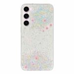 For Samsung Galaxy S23 5G Dreamy Star Glitter Epoxy TPU Phone Case(Transparent)