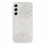 For Samsung Galaxy S22 5G Dreamy Star Glitter Epoxy TPU Phone Case(Transparent)