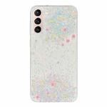 For Samsung Galaxy S21 5G Dreamy Star Glitter Epoxy TPU Phone Case(Transparent)