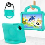 For Redmi Pad SE 8.7 2024 Handle Football Shaped EVA Shockproof Tablet Case(Mint  Green)