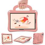 For Xiaomi Redmi SE 11 2025 / Pad 2 Handle Football Shaped EVA Shockproof Tablet Case(Light Pink)