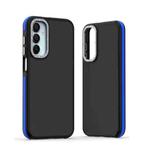 For Samsung Galaxy A25 5G Dual-Color Shockproof TPU Phone Case(Blue)