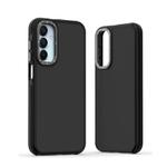 For Samsung Galaxy A35 5G Dual-Color Shockproof TPU Phone Case(Black)