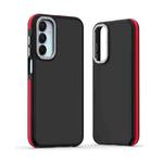 For Samsung Galaxy A35 5G Dual-Color Shockproof TPU Phone Case(Red)