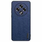 For OPPO A3 China Tree Bark Leather Shockproof Phone Case(Blue)