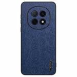 For  OPPO A5  Pro Tree Bark Leather Shockproof Phone Case(Blue)