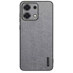 For Xiaomi Redmi Note 13 Pro 5G Tree Bark Leather Shockproof Phone Case(Grey)