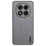 For Xiaomi Redmi Note 14 Pro Tree Bark Leather Shockproof Phone Case(Grey)