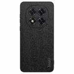 For Xiaomi Redmi Note 14 Pro+  Tree Bark Leather Shockproof Phone Case(Black)
