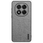 For Xiaomi Redmi Note 14 Pro+  Tree Bark Leather Shockproof Phone Case(Grey)