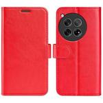 For OnePlus 12 R64 Texture Horizontal Flip Leather Phone Case(Red)