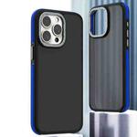 For iPhone 14 Pro Dual-Color Shockproof TPU Phone Case(Blue)