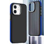 For iPhone 11 Dual-Color Shockproof TPU Phone Case(Blue)