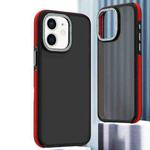 For iPhone 11 Dual-Color Shockproof TPU Phone Case(Red)