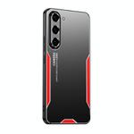 For Samsung Galaxy S23+ 5G Blade Series TPU Hybrid Metal Phone Case(Red)