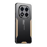 For Xiaomi Redmi Note 14 Pro+ 5G Blade Series TPU Hybrid Metal Phone Case(Gold)