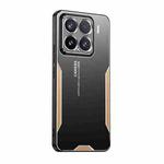 For Xiaomi 15 Blade Series TPU Hybrid Metal Phone Case(Gold)