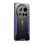 For Xiaomi 15 Ultra Blade Series TPU Hybrid Metal Phone Case(Blue)