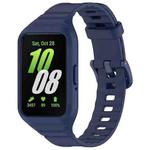 For Samsung Galaxy Fit 3 Integrated TPU Watch Band(Dark Blue)