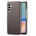 For Samsung Galaxy A05s Litchi Oil Edge Leather Back Phone Case(Grey)