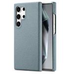 For Samsung Galaxy S24 Ultra 5G Litchi Oil Edge Leather Back Phone Case(Blue)