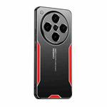 For OPPO Find X8 Pro Blade Series TPU Hybrid Metal Phone Case(Red)