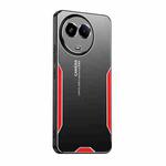 For Realme 11 5G Global Blade Series TPU Hybrid Metal Phone Case(Red)