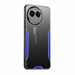 For Realme 11 5G Global Blade Series TPU Hybrid Metal Phone Case(Blue)