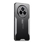For Realme 14 Pro Global Blade Series TPU Hybrid Metal Phone Case(Silver)