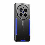 For vivo X200 Pro Blade Series TPU Hybrid Metal Phone Case(Blue)