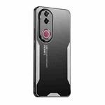 For vivo V50 Blade Series TPU Hybrid Metal Phone Case(Silver)