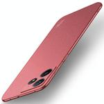 For Realme Neo7 MOFI Fandun Series Frosted PC Ultra-thin All-inclusive Phone Case(Red)