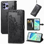 For UMIDIGI G5 Mandala Flower Embossed Leather Phone Case(Black)