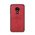 PINWUYO Shockproof Waterproof Full Coverage PC + TPU + Skin Protective Case for Motorola Moto G7 Play (Eurasian Version)(Red)