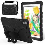 For iPad Air 3 / 10.5 2019 Butterfly Bracket EVA Shockproof Tablet Case(Black)