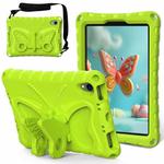 For iPad mini 6 Butterfly Bracket EVA Shockproof Tablet Case(Grass Green)