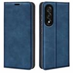 For OnePlus Nord 5 Retro-skin Magnetic Suction Leather Phone Case(Dark Blue)