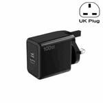USB 67W / PD 33W Super fast Charging Full Protocol Mobile Phone Charger, UK Plug(Black)
