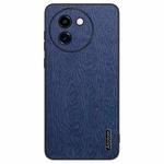 For vivo Y200i Tree Bark Leather Shockproof Phone Case(Blue)