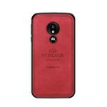 PINWUYO Shockproof Waterproof Full Coverage PC + TPU + Skin Protective Case for Motorola Moto G7 Power (Eurasian Version)(Red)