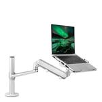 OL-1S Pro Aluminum Alloy Adjustable Laptop Monitor Holder Stand Desk Mount Monitor Bracket(Silver)