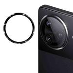 For Redmi K80 / K80 Pro ENKAY Hat-Prince 9H Rear Camera Lens Aluminium Alloy Tempered Glass Film(Black)