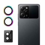 For Xiaomi Poco X5 Pro ENKAY Hat-Prince 9H Rear Camera Lens Aluminium Alloy Tempered Glass Film(Colorful)