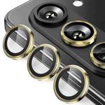 For Samsung Galaxy Z Fold6 ENKAY Hat-Prince 9H Rear Lens Aluminium Alloy Tempered Glass Film(Golden)