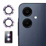 For Samsung Galaxy A06 4G ENKAY Hat-Prince 9H Rear Camera Lens Aluminium Alloy Tempered Glass Film(Light Purple)