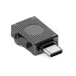 JS-103 USB to Type-C 3.0 Converter High Speed U Disk OTG Adapter(Black)