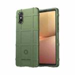 For Sony Xperia 10 VI Full Coverage Shockproof TPU Phone Case(Army Green)