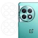 For OnePlus Ace 2 Pro 2pcs ENKAY 9H Rear Camera Lens Tempered Glass Film(Transparent)