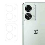 For OnePlus Nord 2T 2pcs ENKAY 9H Rear Camera Lens Tempered Glass Film(Transparent)